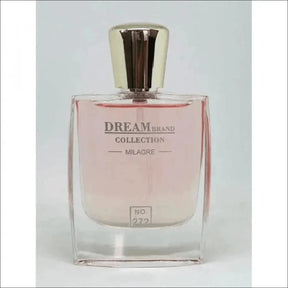 Frasco de Perfume Rosa com Tampa Dourada e Elegante Fragrância Floral - Jm Grife