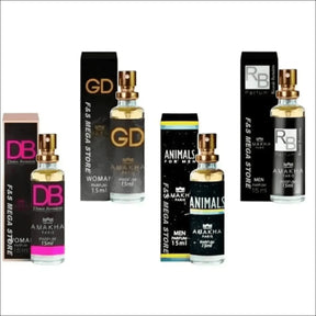 Frascos de Perfume Amakha Paris 15ml com Caixas Elegantes - Jm Grife