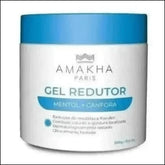 Gel Redutor Celulite Amakha Paris 500g - Mentol + Canfora Combate Celulite e Tonifica a Pele - Jm Grife