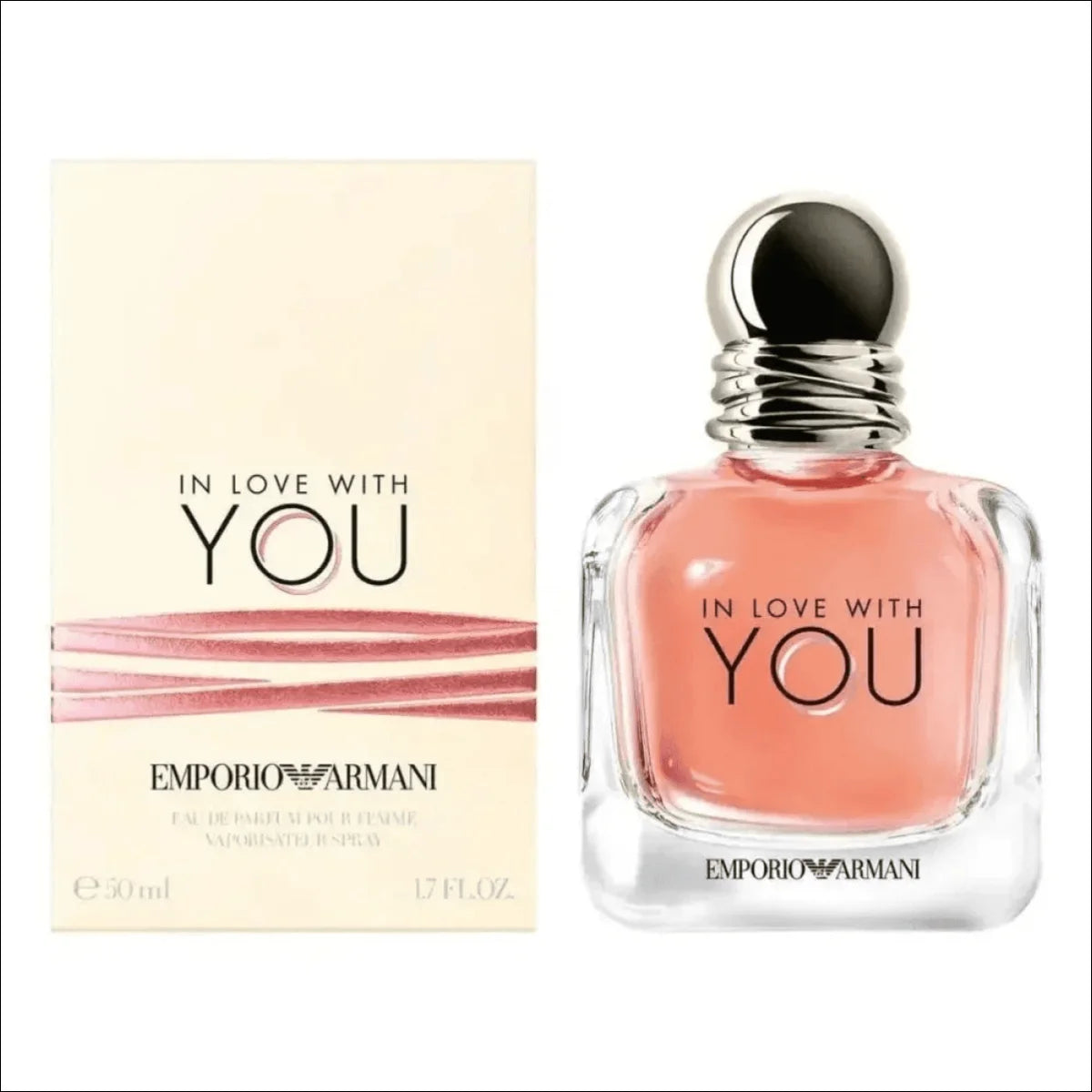 Giorgio Armani Love With You Perfume 50ml Cor de Pêssego - Jm Grife