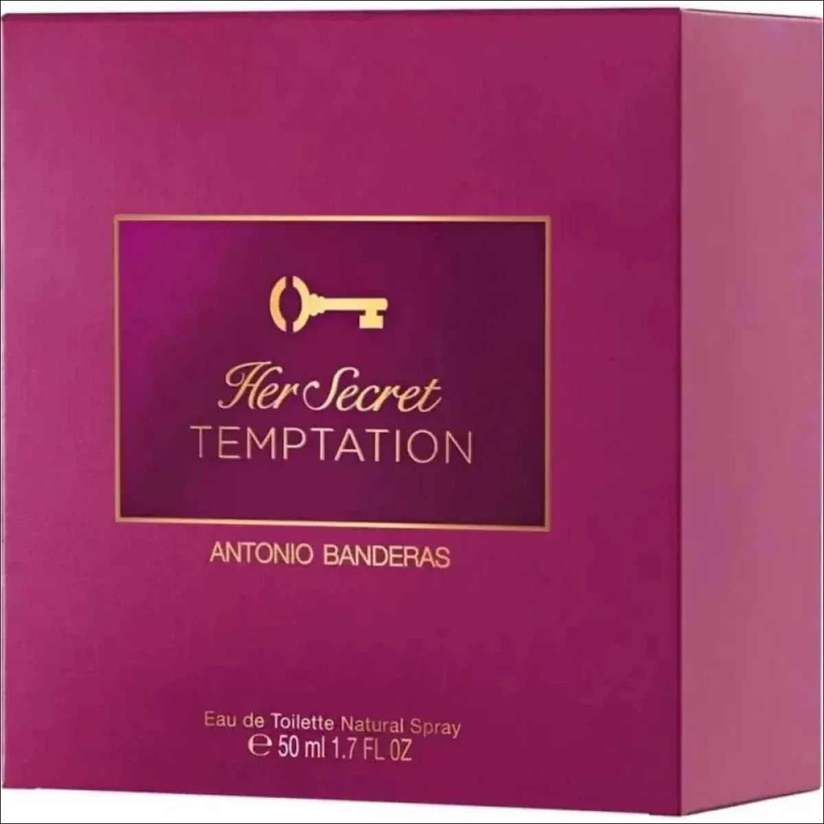 Her Secret Temptation Antonio Banderas Edt-perfume Fem. 50ml - Jm Grife