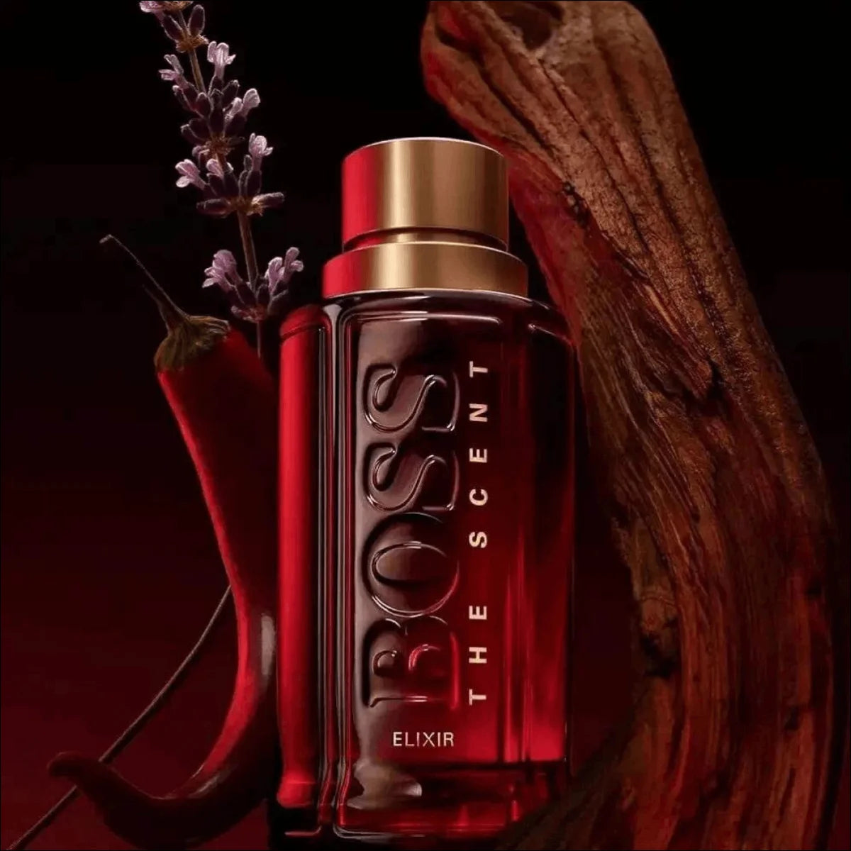 Hugo Boss The Scent Elixir Parfum Intense 100ml - Masculino, Aroma Amadeirado com Pimenta e Lavanda - Jm Grife