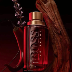 Hugo Boss The Scent Elixir Parfum Intense 100ml - Masculino, Aroma Amadeirado com Pimenta e Lavanda - Jm Grife