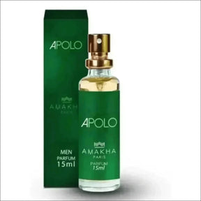 Kit de 3 Perfumes Masculinos Amakha Paris: Apolo, Pole Sports e Red Man - 15ml cada - Jm Grife