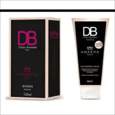 Kit Feminino DB Amakha Paris: Perfume 100ml com Duração de 12h + Hidratante 80ml Sofisticado - Jm Grife