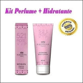 Kit Perfume 521 Vip Rosé 15ml E Hidratante 80ml Feminino - Jm Grife
