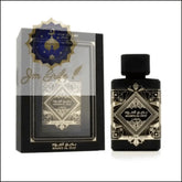 Lattafa Bade'e Al Oud 100mL - Perfume Unissex Sofisticado com Notas Florais e Amadeiradas - Jm Grife