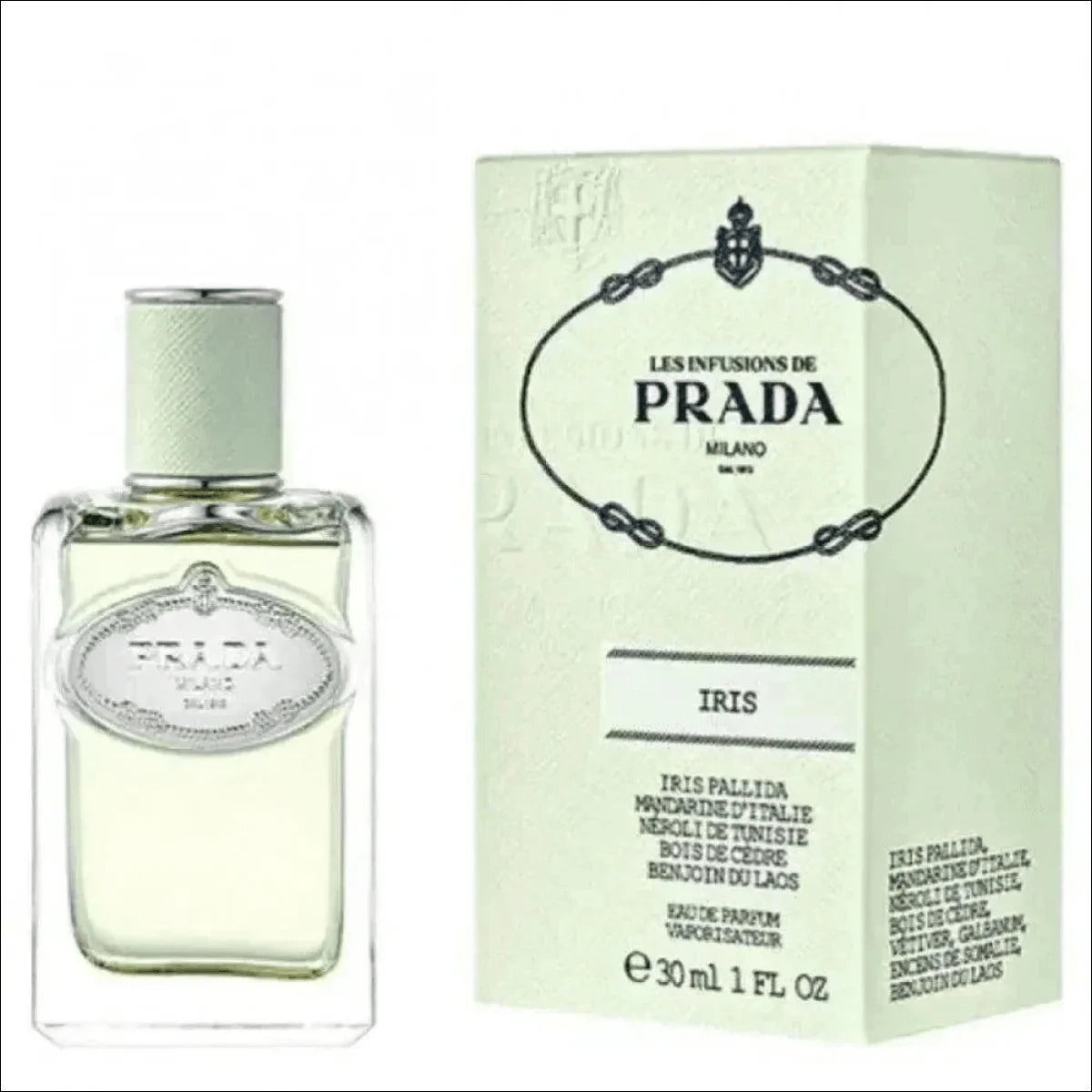 Les Infusion de Prada Milano Iris Prada EDP Feminino 30ml - Jm Grife