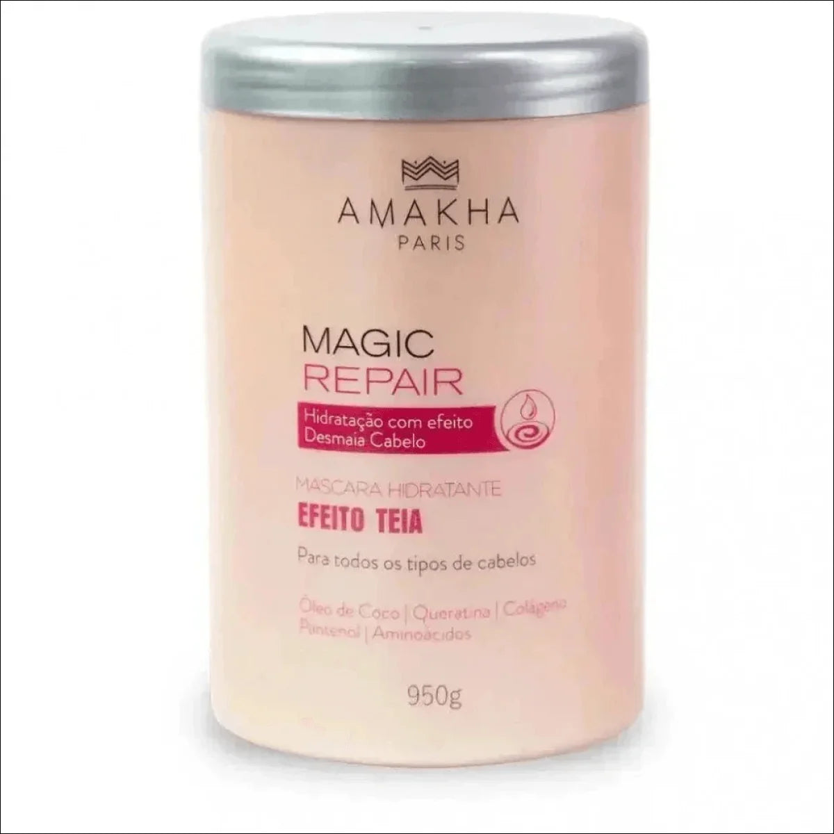 MÁSCARA HIDRATANTE PARA CABELOS MAGIC REPAIR - EFEITO TEIA 950g - Jm Grife