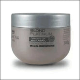 Máscara Matizadora Blond Platinum 300g - Amakha Paris, Hidratação e Brilho para Cabelos Loiros - Jm Grife
