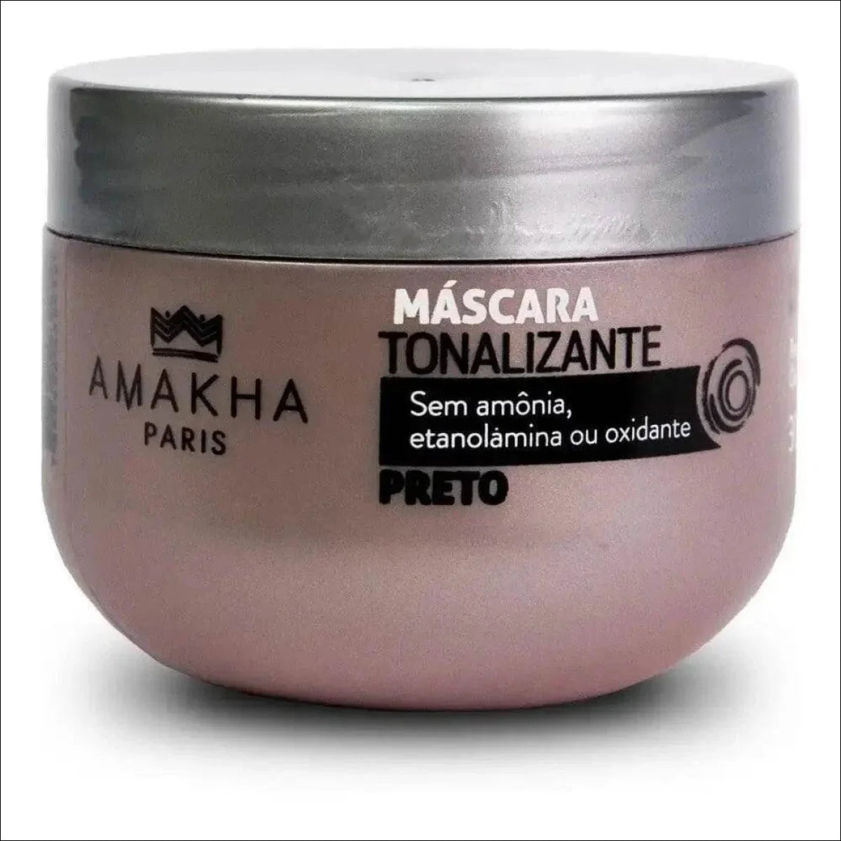 Máscara Tonalizante Preto - 300g C/ Panteol - Amakha Paris - Jm Grife