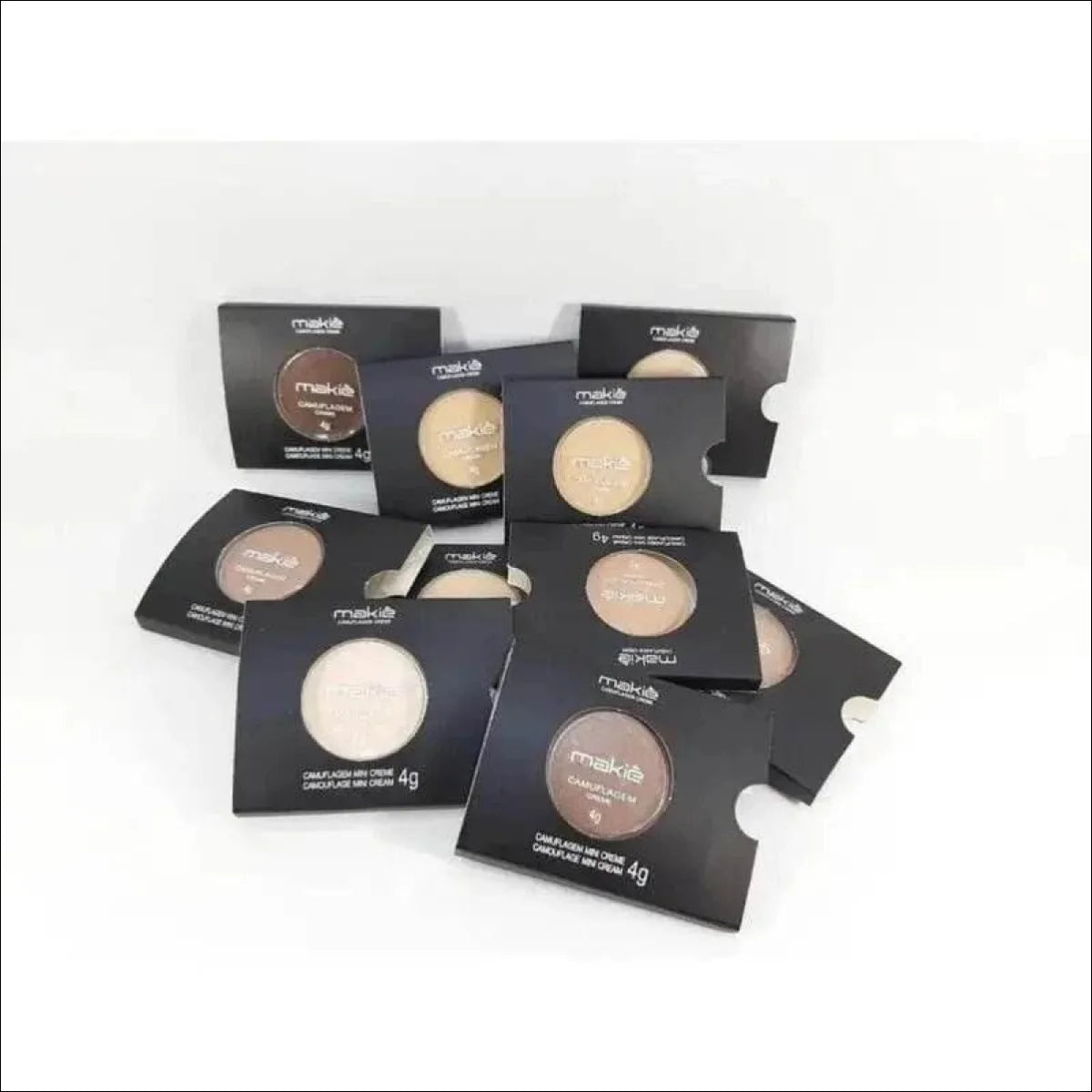 Mini Corretivo Camuflagem Em Creme Makiê - 4g corretivo de alta cobertura - Jm Grife