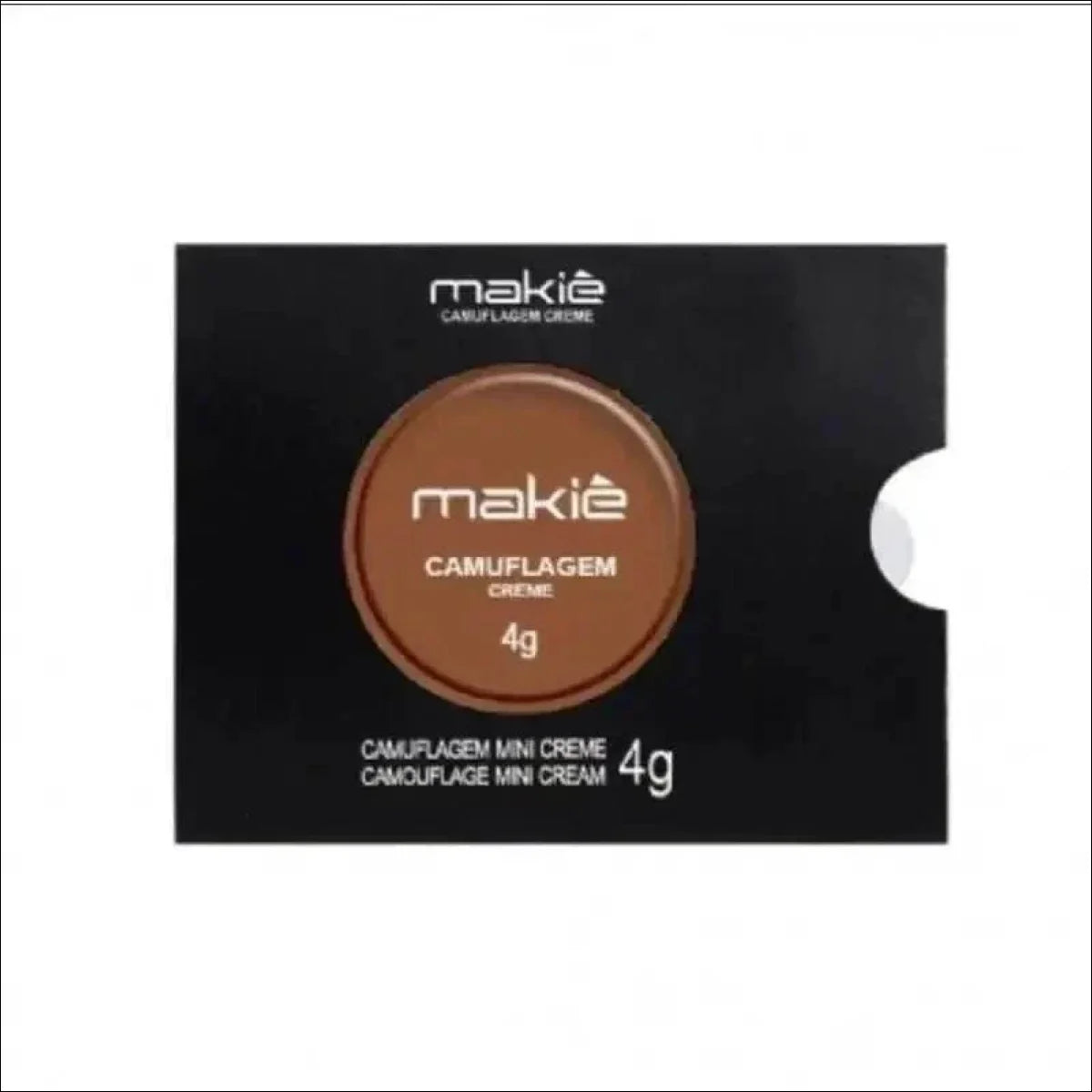 Mini Corretivo Camuflagem Em Creme Makiê - 4g corretivo de alta cobertura - Jm Grife