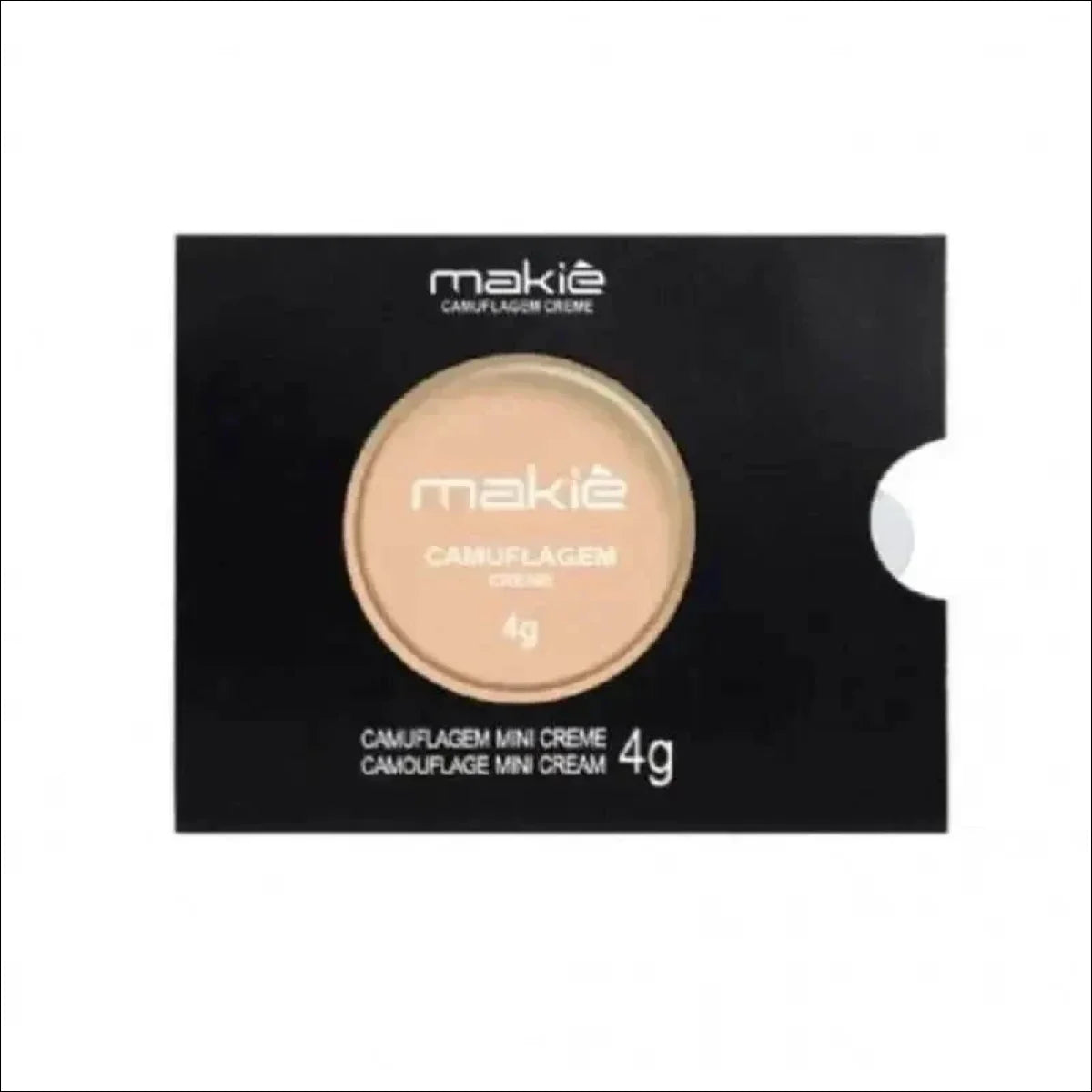 Mini Corretivo Camuflagem Em Creme Makiê - 4g corretivo de alta cobertura - Jm Grife