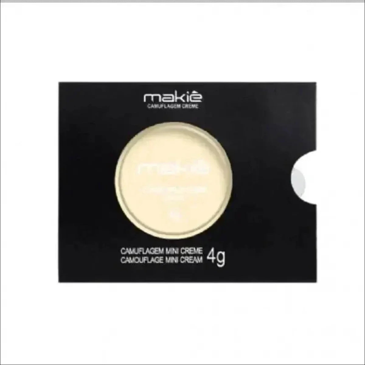 Mini Corretivo Camuflagem Em Creme Makiê - 4g corretivo de alta cobertura - Jm Grife