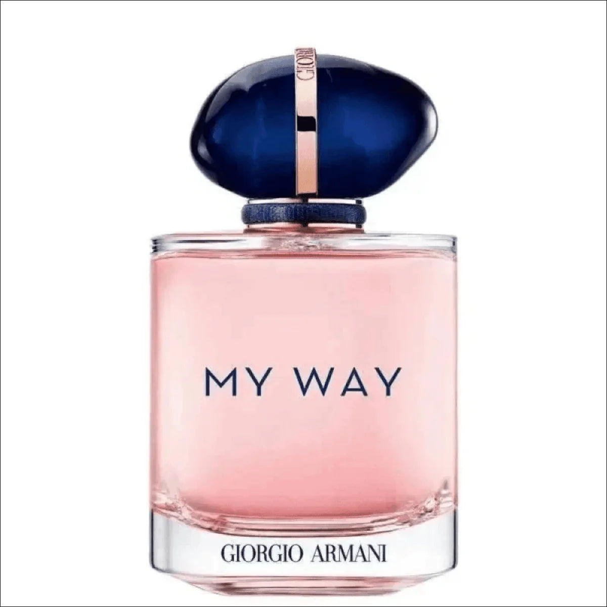 My Way Eau de Parfum Armani - Frasco Rosa com Tampa Azul para Mulheres Sofisticadas - Jm Grife