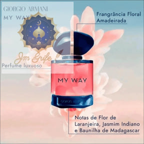 My Way Intense Giorgio Armani 90ml - Eau de Parfum Sofisticada e Duradoura - Jm Grife