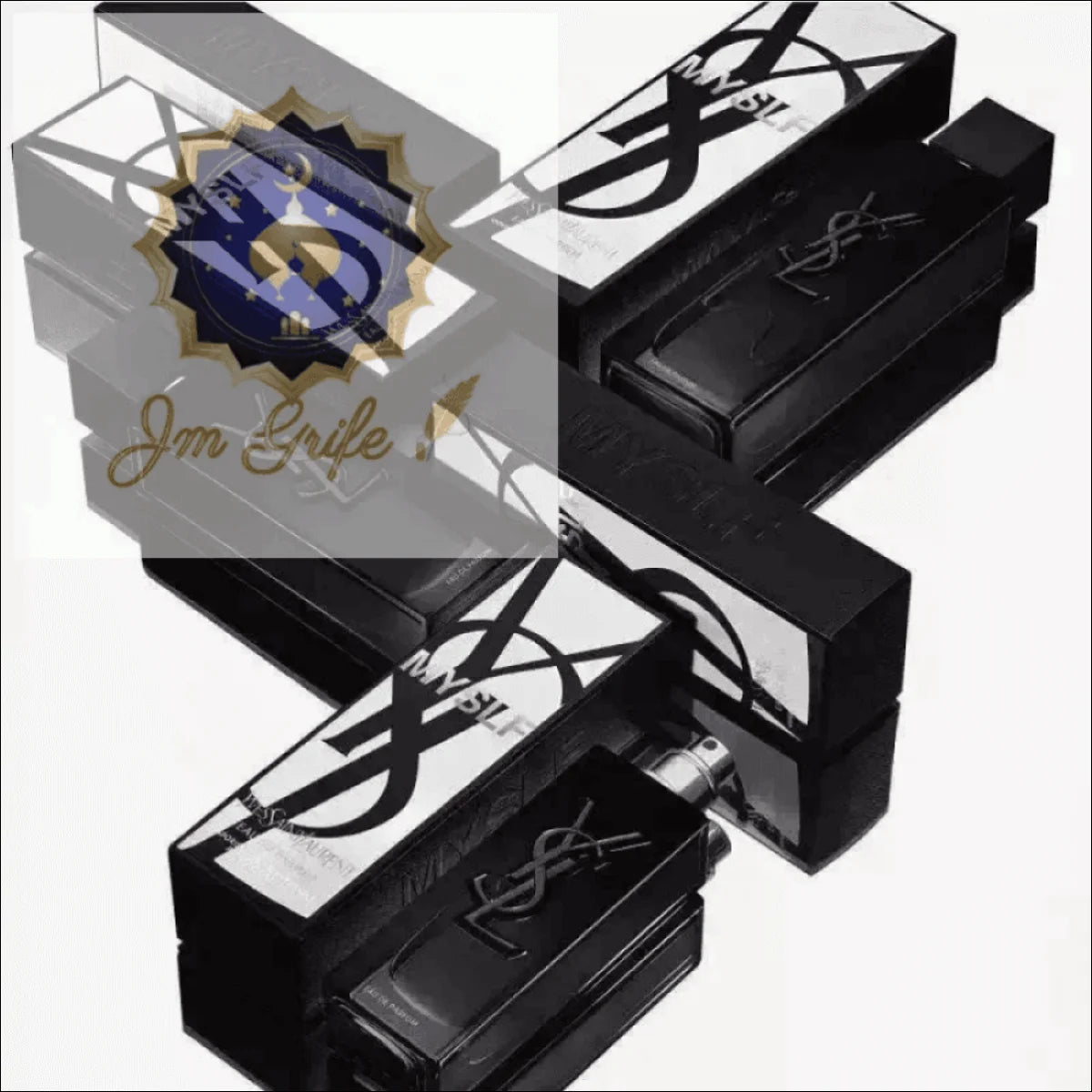 MYSLF Yves Saint Laurent Eau de Parfum Masculino – Fragrância Moderna e Sustentável - Jm Grife