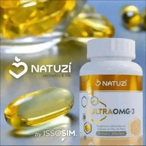 Ômega 3 1000mg Suplemento de Alta Qualidade para Coração, Cérebro e Visão - Jm Grife