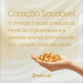 Ômega 3 1000mg Suplemento de Alta Qualidade para Coração, Cérebro e Visão - Jm Grife