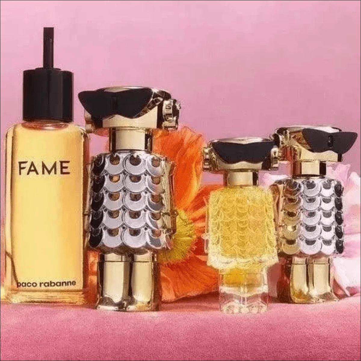 Paco Rabanne Fame Eau de Parfum 30ml Feminino Recarregável - Fragrância Sedutora e Elegante - Jm Grife