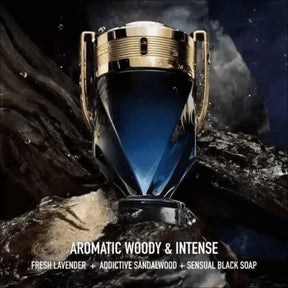 Paco Rabanne Invictus Parfum 100ml - Perfume Amadeirado Aquático para Homens Fortes e Poderosos - Jm Grife