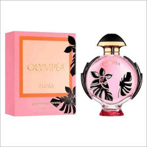Paco Rabanne Olympéa Flora Eau de Parfum Feminino - Fragrância Floral com Acorde de Sorbet e Nota de Baunilha - Jm Grife