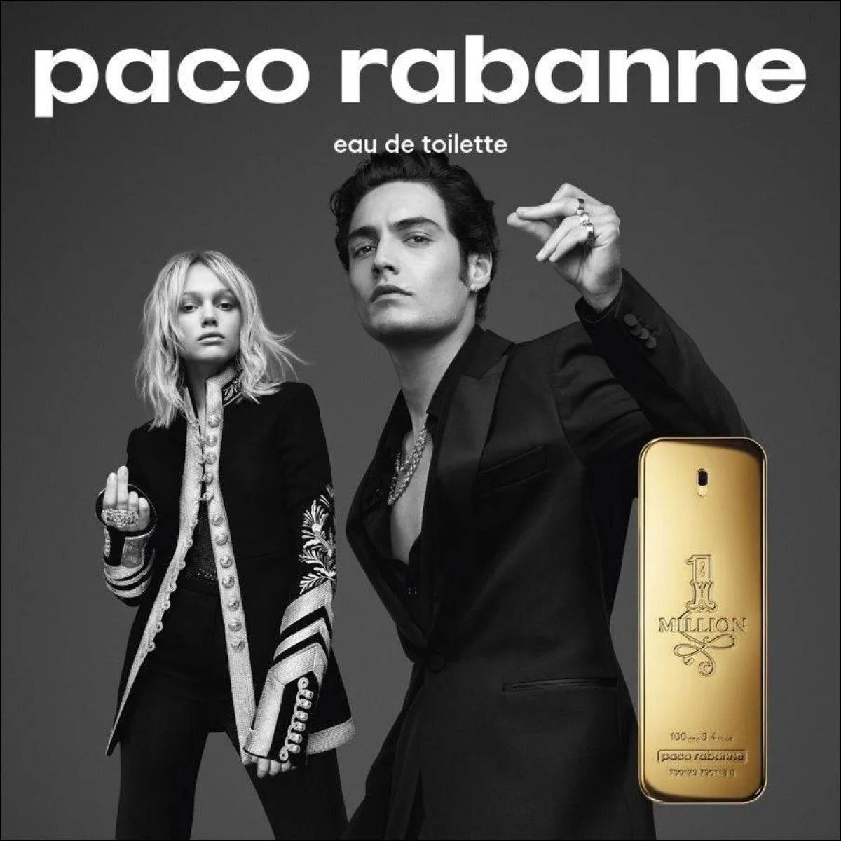 Paco Rabanne One million 1 Million Tradicional EDT 200 ml para masculino - Jm Grife