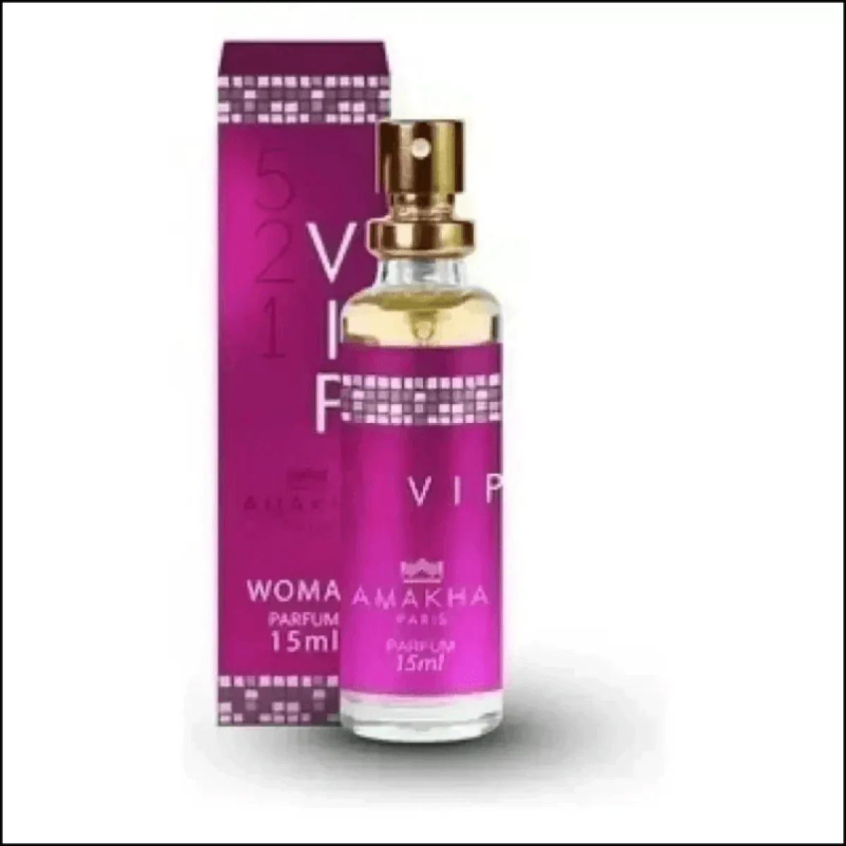 Perfume 521 Vip Woman -amakha Paris 15ml Excelente P/bolso - Jm Grife
