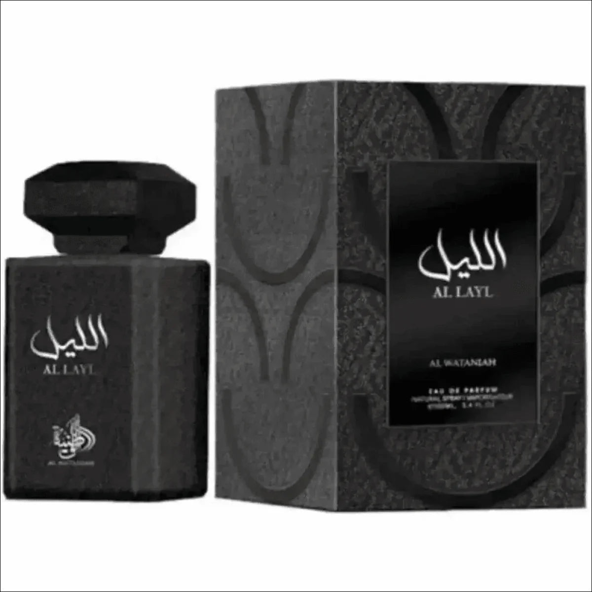 Perfume Al Layl em Frasco Preto com Caixa Elegante e Sedutora - Jm Grife