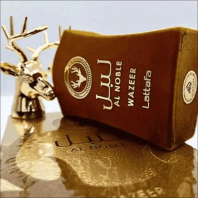 Perfume Al Noble Wazeer 100ml - Fragrância Amadeirada e Oriental Para Homens Elegantes - Jm Grife