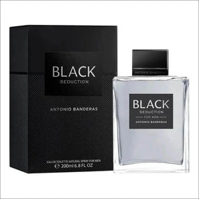 Perfume Anotnio Banderas Black Seduction Masculino Eau de Toilette 200ML - Distribuidor Autorizado - Jm Grife