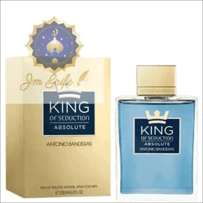 Perfume Antonio Banderas King Of Seduction EDT 200ml - Fragrância Fresca e Amadeirada - Jm Grife