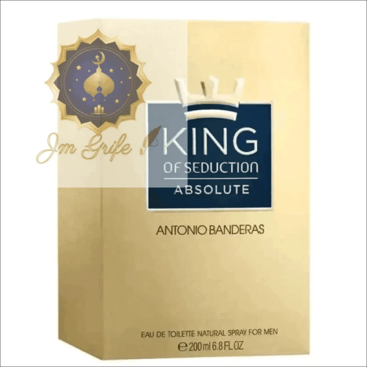 Perfume Antonio Banderas King Of Seduction EDT 200ml - Fragrância Fresca e Amadeirada - Jm Grife