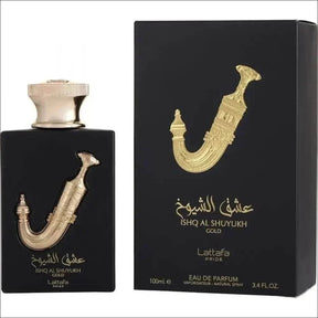 Perfume Árabe Compartilhável Ishq Al Shuyukh Gold Lattafa 100ml - Jm Grife