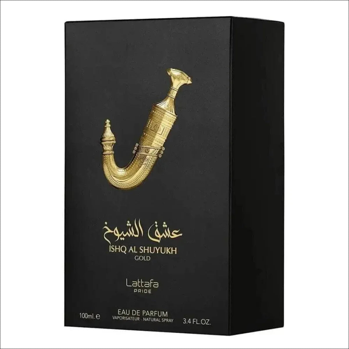Perfume Árabe Compartilhável Ishq Al Shuyukh Gold Lattafa 100ml - Jm Grife