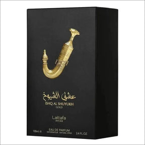 Perfume Árabe Compartilhável Ishq Al Shuyukh Gold Lattafa 100ml - Jm Grife