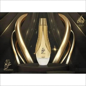 Perfume Árabe Frutado e Floral Gharam By Lattafa EDP 100ml - Aromas de Jasmim e Âmbar - Jm Grife