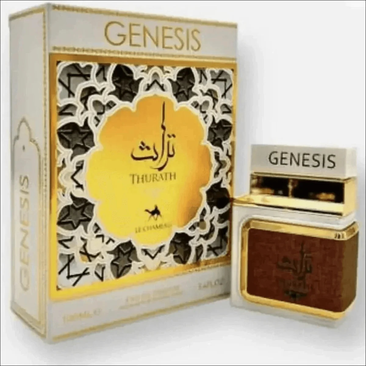Perfume Arabe Genesis Thurath Le Chameau Eau Parfum 100ml - Jm Grife