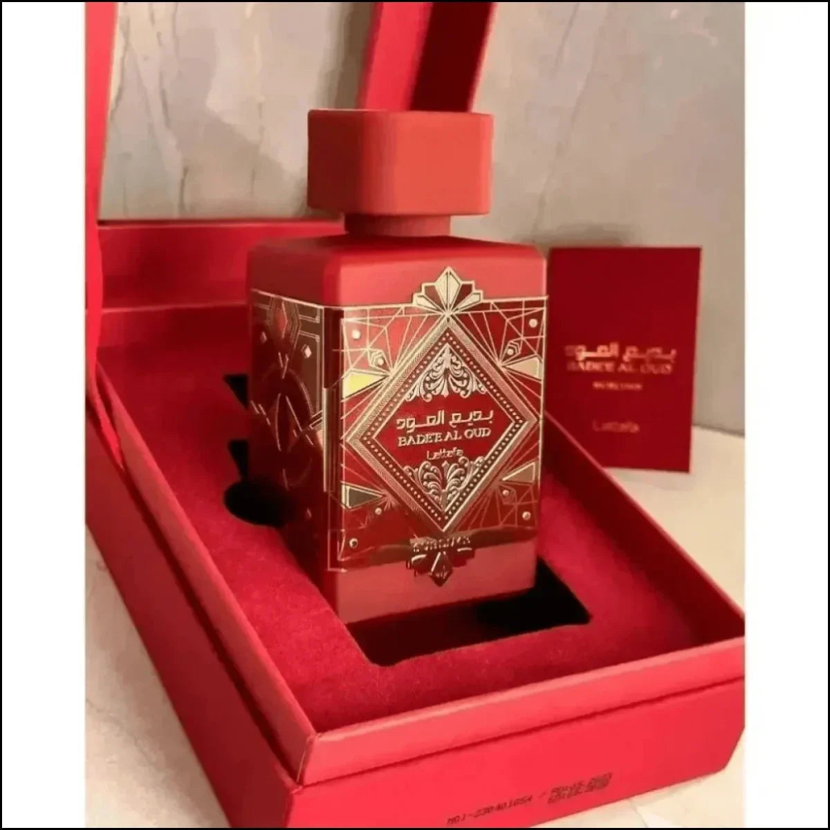 Perfume Lattafa Badee Al Oud 100ml - Fragrância Elegante e Intensa - Jm Grife