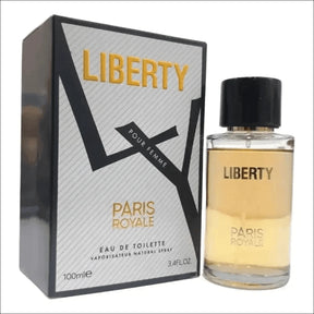 Perfume Árabe Liberty Feminino - 100ml - Paris Royale - Ótima Fixação Projeção E Qualidade, , - Jm Grife