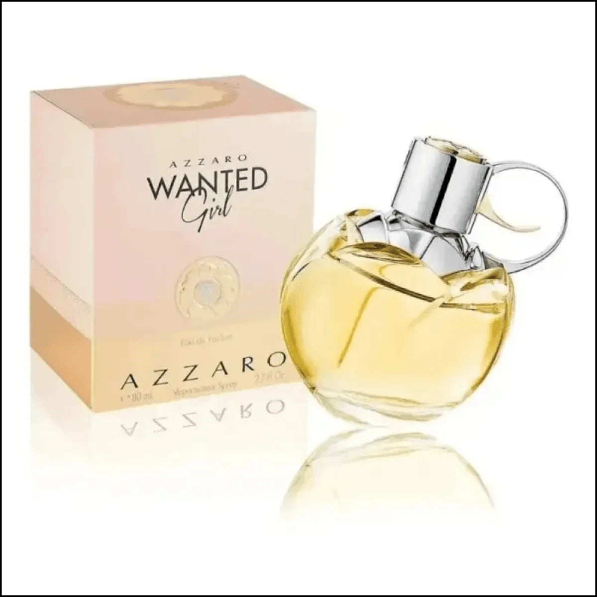 Perfume Azzaro Wanted Girl 80ml Frasco e Caixa na Bagatelle Perfumaria - Jm Grife