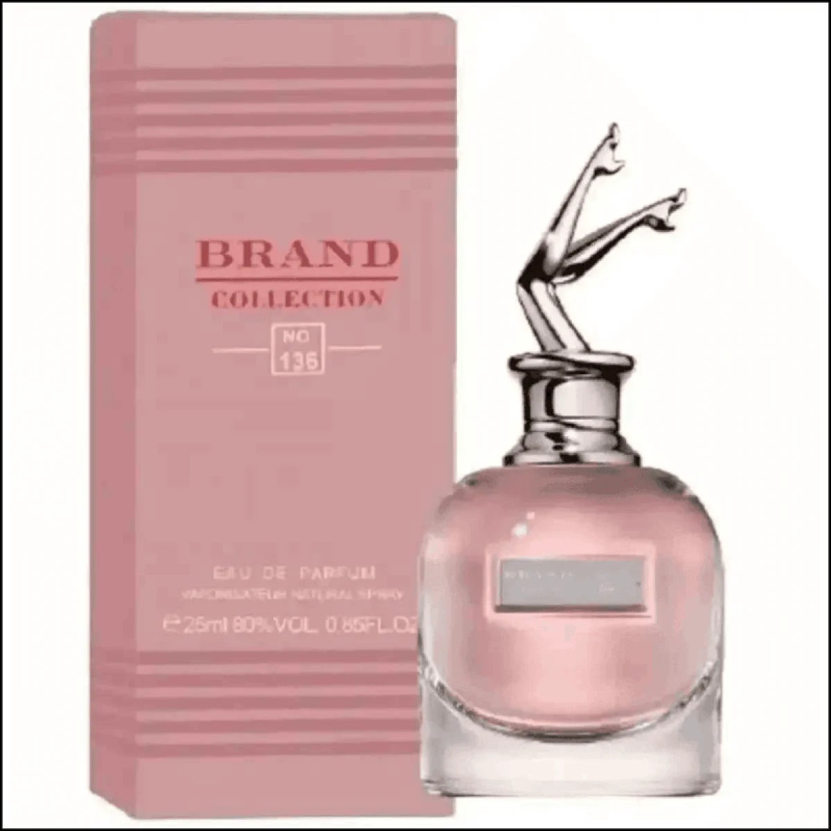 Perfume Brand 138 Scandall 25ml - Fragrância Floral Frutada para Mulheres Elegantes e Sofisticadas - Jm Grife