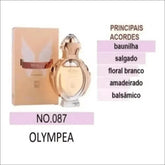 Perfume Brand Collection 087 - Inspirado em Olympea, 25ml com Fixação de até 8 Horas - Jm Grife
