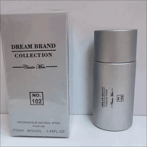 Perfume Brand Collection 102 - Inspiração 212 Men 25ml, Fragrância Sofisticada para o Homem Moderno - Jm Grife