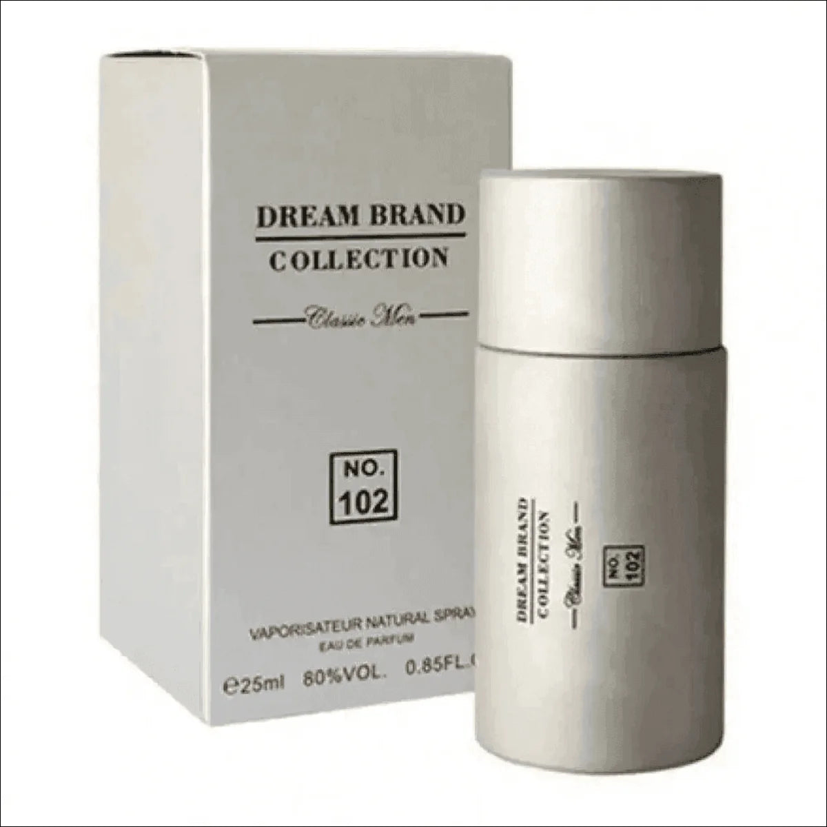 Perfume Brand Collection 102 - Inspiração 212 Men 25ml, Fragrância Sofisticada para o Homem Moderno - Jm Grife