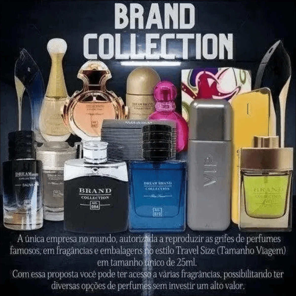 Perfume Brand Collection 250 - Fragrância Inspirada em Wanted Pour Homme 25ml para Homens - Jm Grife