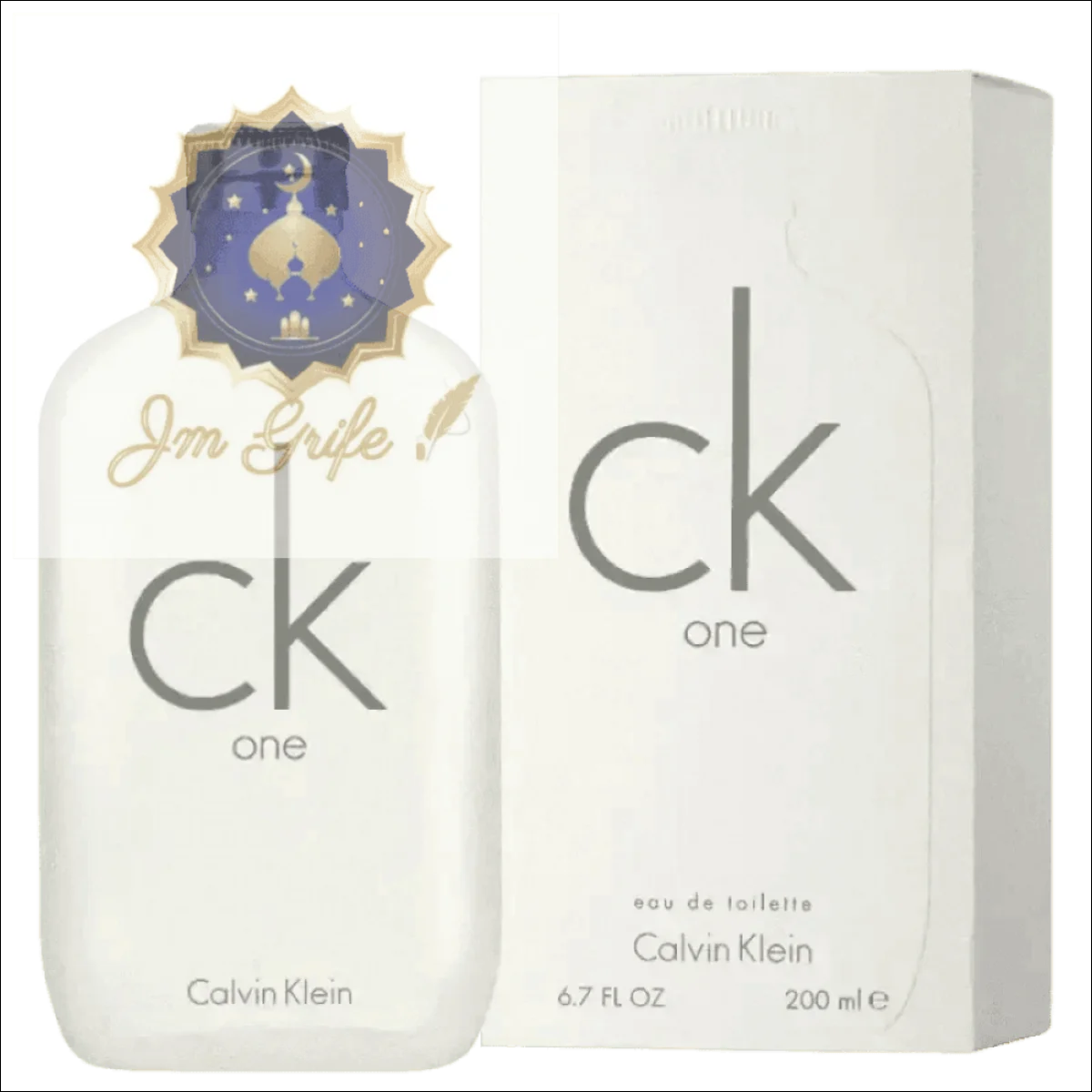 Perfume Calvin Klein CK One 100ml – Fragrância Unissex Icônica e Versátil com Notas Frescas - Jm Grife