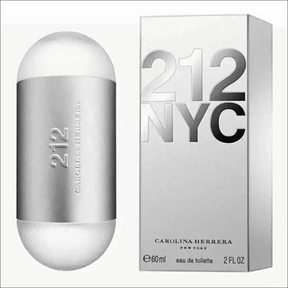 Perfume Carolina Herrera 212 Prateado NYC Tradicional EDT 100ml - Jm Grife