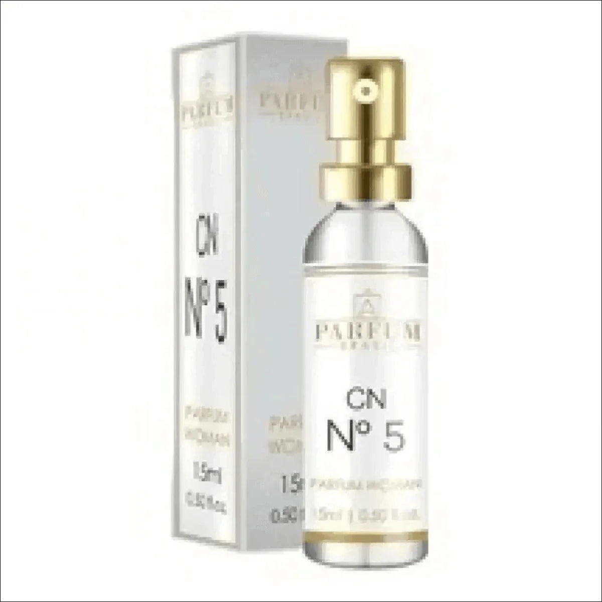 Perfume Cn N5 Feminino 15ml - Fragrância Floral e Amadeirada com Excelente Fixação - Jm Grife